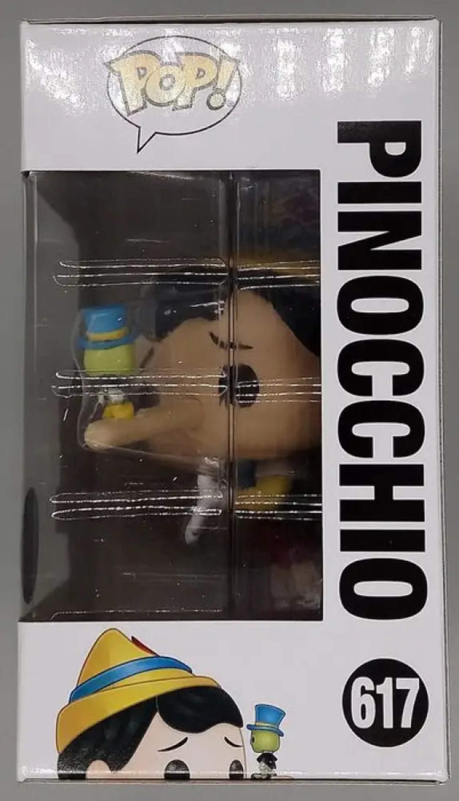Funko POP! Pinocchio - Pinocchio (Long Nose) with Jiminy Cricket Vinyl Figure #617 Stickered