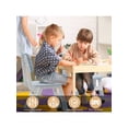 thumbnail image 3 of EastVita Adjustable Kids Chair (2pcs). 3 Level Height Adjustable Toddler Chair. Plastic Indoor Outdoor Child Chair For Children Age 2-8 Family School Home Daycare Use, 3 of 7