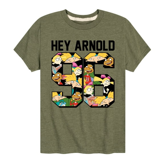Hey Arnold! - Arnold 1996 - Toddler And Youth Short Sleeve Graphic T-Shirt