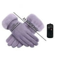 thumbnail image 2 of Hearth & Gear Rechargeable Heated For Winter For Motorcycle Cycling Outdoor Sports Hand Warming Gloves Hand Warmer Heating Pad Indoor Cycling Desk Pedal under Desk Tummy for Women Foot Pedal Bike Desk, 2 of 2