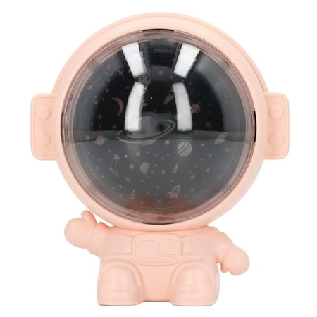 

Astronaut Projector Star Light Rotatable USB Charging Astronaut Projector Star Light with Music Function 5V 1A Pink