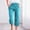 Sky Blue, variant on LADIGASU Womens Casual Color Elastic Loose Pants Capris With Pocket