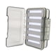 thumbnail image 5 of Caja de pesca con mosca, caja de señuelos de pesca, contenedor de herramientas de pesca de doble cara, almacenamiento Tipo A Gris, 5 of 9