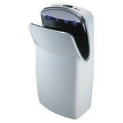 WORLD DRYER VMax Hand Dryer, High Impact ABS, 13" x 26 1/4" x 9 1/4", White