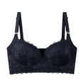 thumbnail image 2 of Stamzod Lace Bralettes for Women Wireless Plus Size Bras No Underwire Push Up Bra Supportive Bralette, 2 of 6