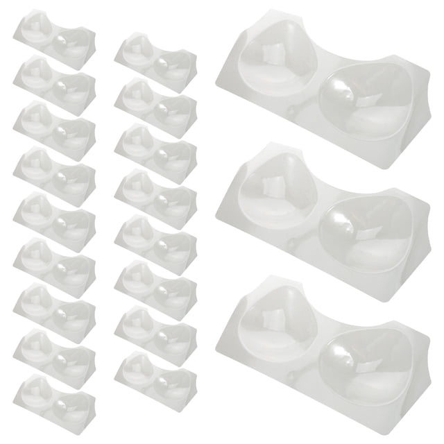 unbranded 20Ud Accesorio De Empaque En PVC Transparente Para Mantener Forma Y Soporte En Brasieres