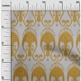 thumbnail image 1 of oneOone Tissu Polyester Lycra Tourbillon Tissu Imprimé Ikat BTY 56 Pouces de Large, 1 of 4