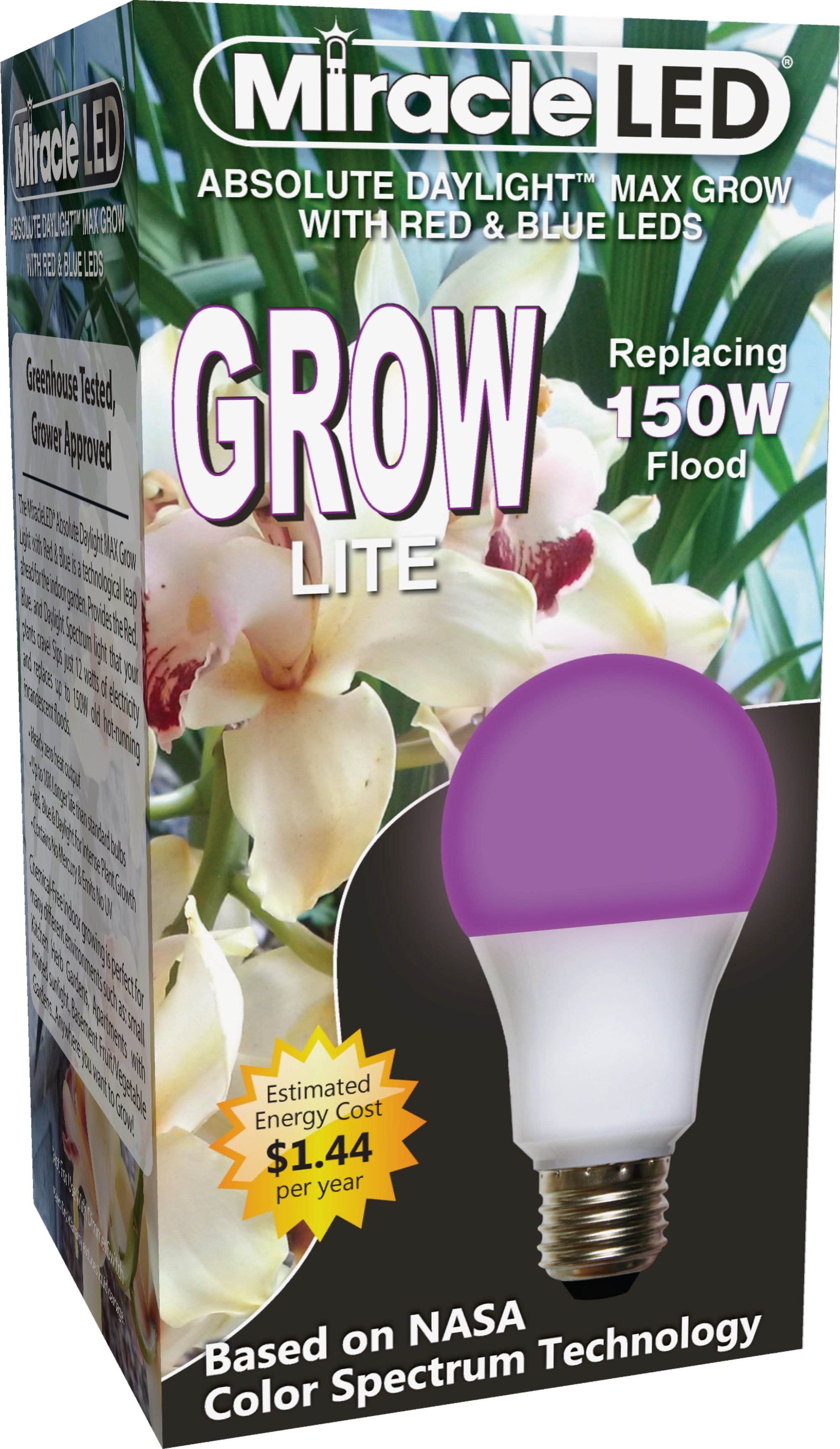2 Count Miracle LED 602423 Red Spectrum 150W SmokePhonics Grow Light 2-Pack 