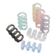 thumbnail image 5 of Juego De Anillos De Hojas Sueltas, Multifuncional, 70 Piezas, 12 Mm De Diámetro Interior, Fácil De Instalar, Anillos De Encuadernación De 4 Orificios Con 7 Colores Diferentes ANGGREK Otros, 5 of 8