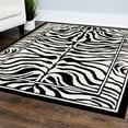 thumbnail image 2 of Home Dynamix Area: Zone Rug: 7160: Zebra Rug 3' 7"x5' 3, 2 of 5