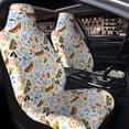 thumbnail image 4 of Goofa Insects and Flowers Printed Car Seat Covers, Automotive Seat Covers for Cars Trucks and SUVs, Quick Setup Universal Fit Elastic Seat Covers-2 PCS, 4 of 6