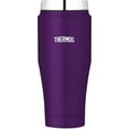 thumbnail image 2 of Thermos 16 Oz. Purple Travel Tumbler, 2 of 2