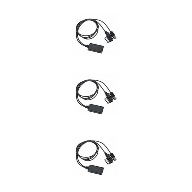 Kenally Adaptador de cable Exclusivo Q5 A6 Línea de conversión Durable Resistente Convertidor Adaptadores Reemplazo para automóviles Audio Type1 NO1