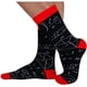 thumbnail image 1 of Calcetines de hombre con estampado de matemáticas de colores, calcetines de algodón populares de estilo europeo y americano hasta media pantorrilla, 1 of 4