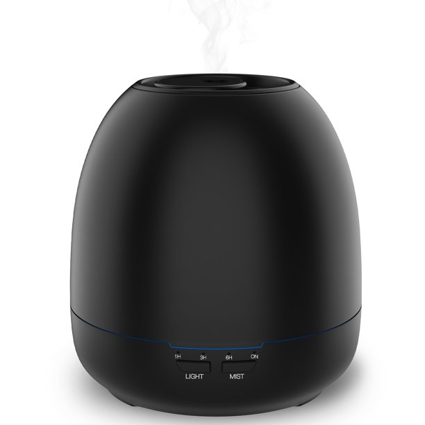 TEEMARS Essential Oil Diffuser, 400ml Ultrasonic Aromatherapy Cool Mist Diffuser & Humidifier
