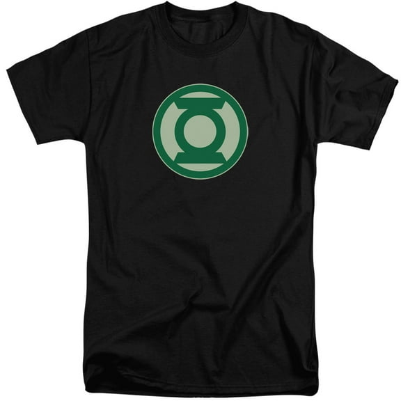 Green Lantern Green Symbol S/S Adult Tall Black