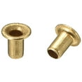 thumbnail image 1 of Unique Bargains Hollow Rivet,3mm x 5mm Through Hole Copper Hollow Rivets Grommets Double-sided Circuit Board PCB 200 Pcs, 1 of 3