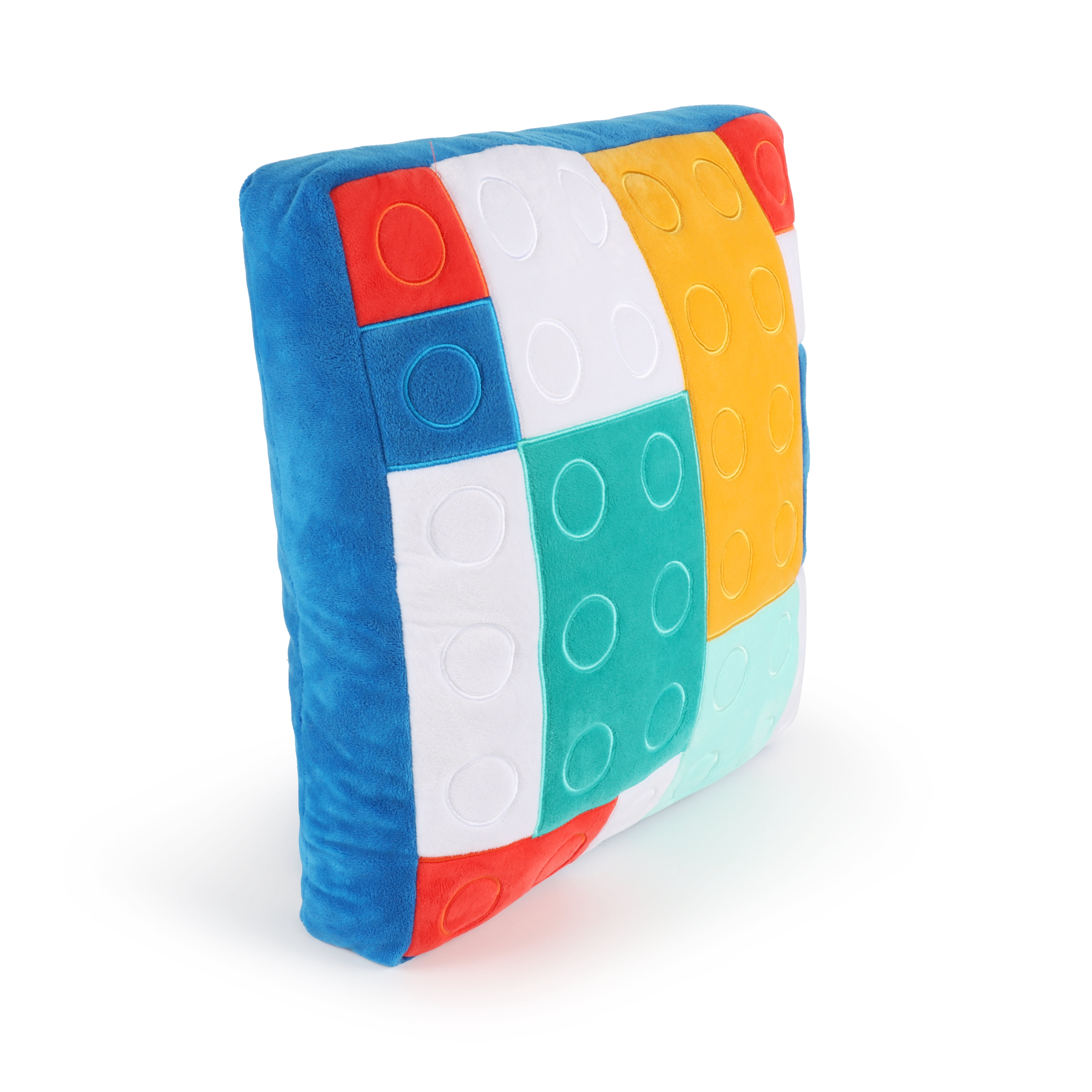 LEGO® Rainbow of Bricks, Kids Decorative Pillow, 16" x 16"
