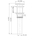 thumbnail image 4 of American Imaginations 23.75-in. W 1 Hole Ceramic Top Set In White Color - Drain Incl. AI-32477, 4 of 9