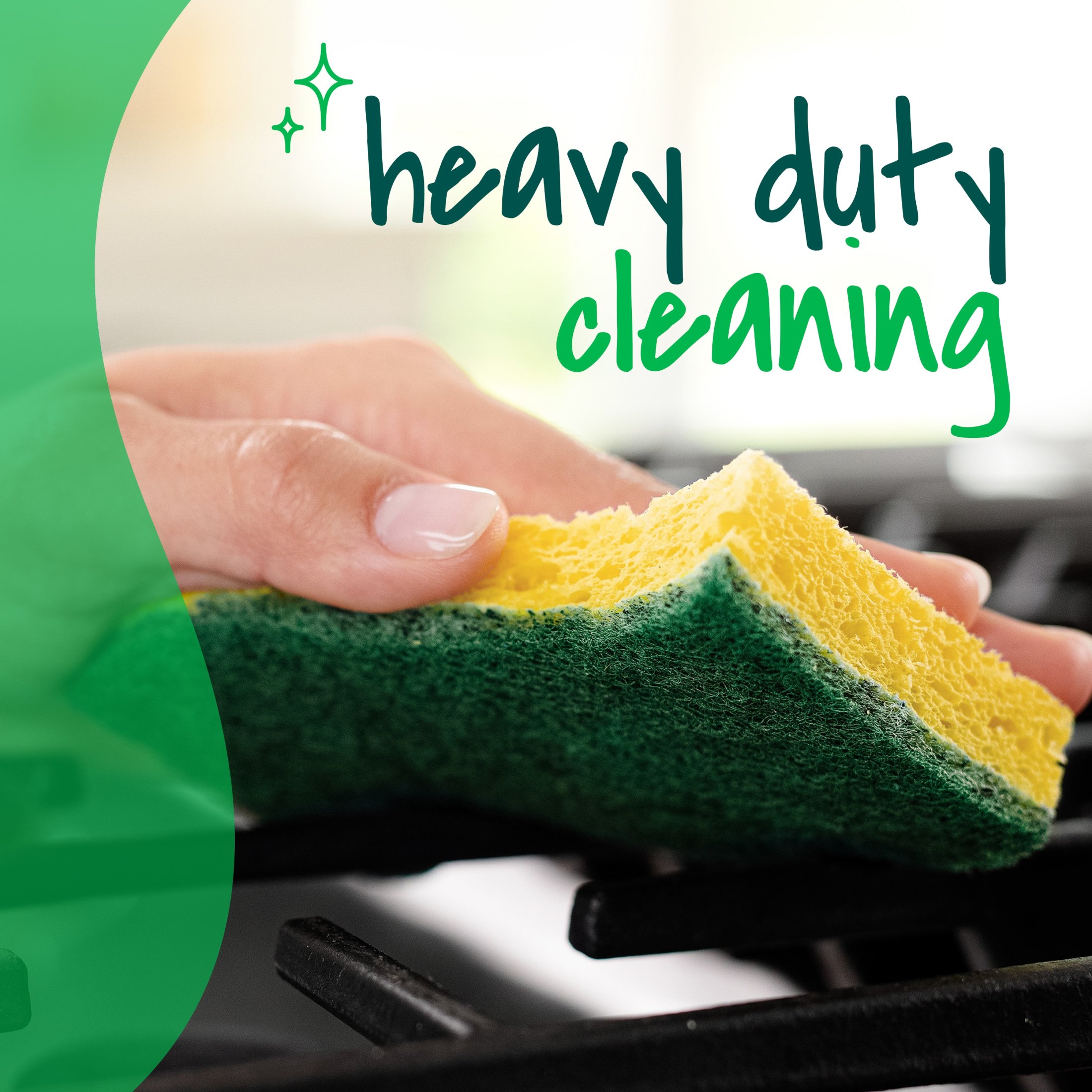 Scotch-Brite Heavy Duty Cleaning Scrub Sponges, 9 Pack photo 5