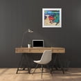thumbnail image 3 of Railsback, Page Pearson 20x20 White Modern Wood Framed Museum Art Print Titled - Playa, 3 of 4