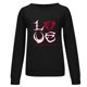 thumbnail image 4 of Sudadera Para Mujer Cuello Redondo Sudadera de Gran Tamaño Casual Manga Completa Cuello Redondo Tops Camisas Sueltas Blusa Jersey Sudadera Estampada Odeerbi  ODB136822, 4 of 5
