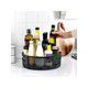 thumbnail image 3 of 1pc Hollow Out Mesh Design Rotatable Storage Box For Kitchen Spices & Sauces & Soy Sauce Bottle Storing, With Drainage Function, Suitable For Desktop/, 3 of 4