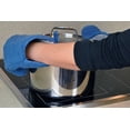 thumbnail image 6 of Design Imports Terry Oven Mitts, Set of 2, Blueberry, 6 of 6