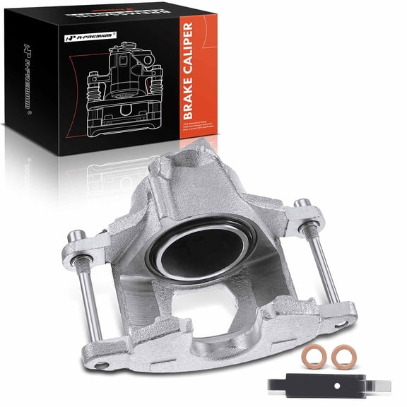 A-Premium Brake Caliper Assembly Compatible with Chevrolet C10 C20 GMC Jimmy C1500 C2500 Cadillac Front Passenger Side Fits select: 1987 CHEVROLET R10, 1981-1995 CHEVROLET G20