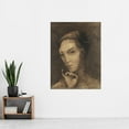 thumbnail image 2 of Odilon Redon Mephistopheles Extra Large Art Print Wall Mural Poster Premium XL, 2 of 3
