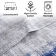 thumbnail image 5 of Abstraction Collection Luxury 300 Thread-Count, 22-Inch extra-deep Pocket Sheet Sets, 5 of 5