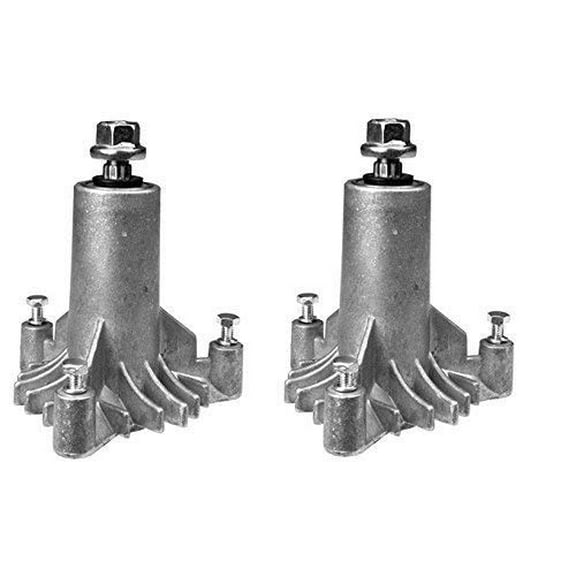 Pack of 2 Spindle Mandrel Assembly Replaces AYP 130794 / 128285 / 133172 / 137641 / 137645 Husqvarna 532130794 / 532-130794 Fits Craftsman 917273404 / LT1000 / LTX1000