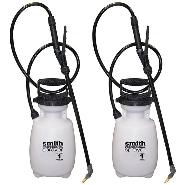 Smith Professional 1 Gallon Manual Pump Heavy Duty Sprayer w/ 5 Nozzles
