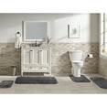 thumbnail image 2 of Garland Rug Gramercy Washable Bath Rug Set, 4-Piece (2 Bath Rugs, Contour Rug, Runner Rug) Cinder Gray, 2 of 7