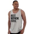 thumbnail image 3 of Best Nephew Ever Family Aunt Uncle Tank Top Sleeveless Tee Men Brisco Brands X, 3 of 6