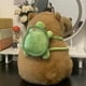 thumbnail image 2 of Capybara Plush Simulation Capibara Anime Fluffty Toy Kawaii Plushie Cute Doll Stuffed Animals Soft Doll Plush Gift Kid Toys, 2 of 3