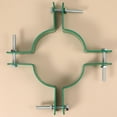 thumbnail image 3 of Miangastore Tree Fixing Simple Iron Metal Durable Tree Supportive Rack for Outdoor (15cm Diameter, with Screw), 3 of 8