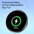 thumbnail image 6 of Digital Badge, 1.7-inch HD Display Screen Badges Pin with Bluetooth 6.0 for Videos & Photos, Smart Cyber Badge for Anime, Football Fans, Cosplay & Concert Gifts, 6 of 6