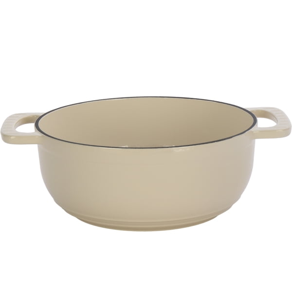7.5QT Enameled Cast Iron Dutch Oven, 16LB Thickened Cast Iron, Non-Stick Enamel, Oven/Gas/Induction Compatible, Heat-Resistant Handles + Silicone Gloves