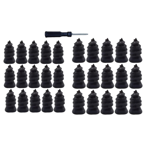 Clavos para reparación de neumáticos Tapones profesionales para reparación de neumáticos de motocicletas y camiones 15 Grandes 15 Pequeños