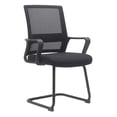 thumbnail image 1 of Silla De Oficina Escritorio Ergonómica Negra Industech Negro Malla De Poliéster, 1 of 4