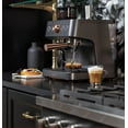 thumbnail image 3 of Café Bellissimo Semi Automatic Espresso Machine + Milk Frother | WiFi Connected, Smart Home Kitchen Essentials | Built-In Bean Grinder, 15-Bar Pump & 95-Ounce Water Reservoir | Matte White, 3 of 7