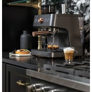 Cafe Automatic Espresso Machine, 15 Bars, Black Espresso Machines