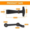 thumbnail image 4 of YinFire 4 Pack Cooler T-Latch Replacements, Flexible Silicone Rubber Latches Compatible with Yeti RTIC Cooler Latch Replacement Accessories, 4 of 7