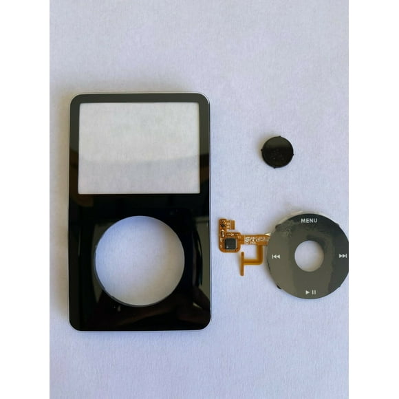 Bouton de Molette de Plaque de la Face Noire pour Apple iPod 5ème Génération Classique Remplacement