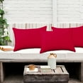 thumbnail image 4 of Uxgjfwu Outdoor Pillow Cover 12x20 Inch, Waterproof Rectangle Cushion Case for Patio Furniture (Insert Not Included), 4 of 8