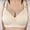 Beige, variant on loopsun Womens Plus Size Bra,Woman's Embroidered Glossy Comfortable Breathable Bra Underwear No Rims