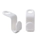 thumbnail image 1 of 50 Uds ganchos para colgar ropa, organizador de conectores para armario que ahorran espacio, ganchos para colgar que ahorran espacio (blanco), 1 of 5