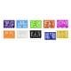 thumbnail image 1 of Papel picado en Millar | Guirnaldas | enramado | Hojas sueltas | diseño día de muertos con colores vibrantes y variados | decoración de papel picado (Papel) diseño para ofrendas, 1 of 5