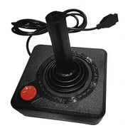 Gaming Joystick Controller for 2600 Game Rocker with 4-Way Lever and Single Action Button Retro Gamepad